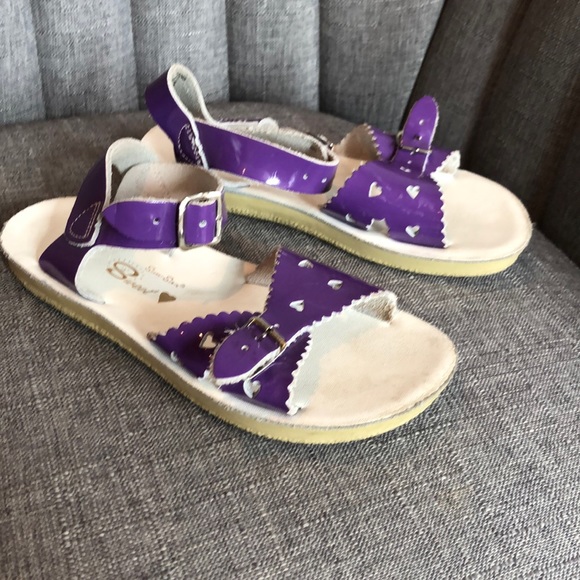 Salt Water Sandals by Hoy | Shoes | Saltwater Sandals By Hoy Purple Girls  Sandals | Poshmark